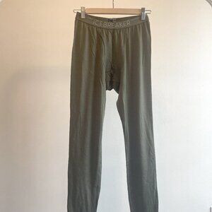 Icebreaker - Men's Merino 200 Oasis Leggings with Fly - Loden Green - M